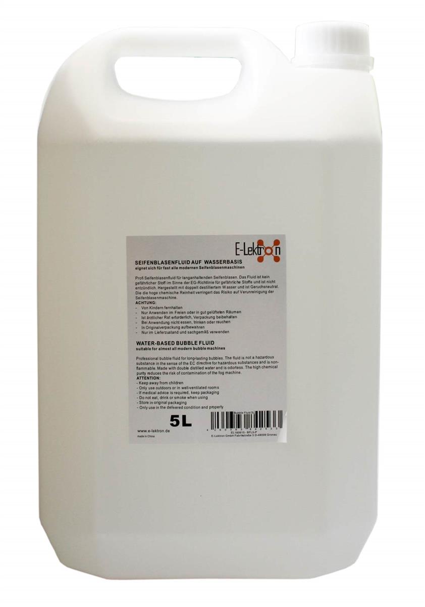 EL189833 E-Lektron B100 Seifenblasenmaschine USB inkl. 5L Fluid