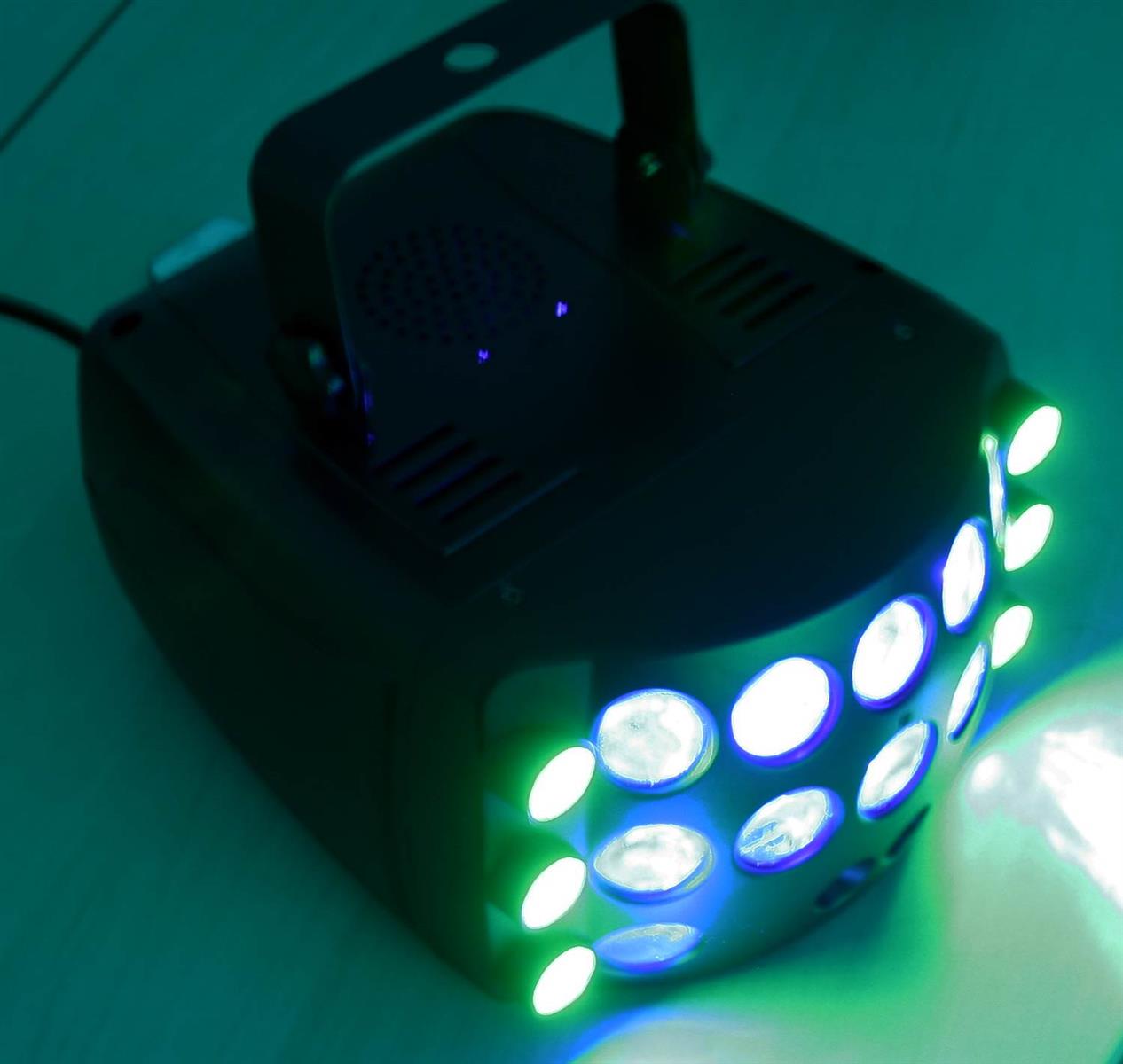 EL151744 E-Lektron Butterfly-3 RGBW Disco Party Lichteffekt