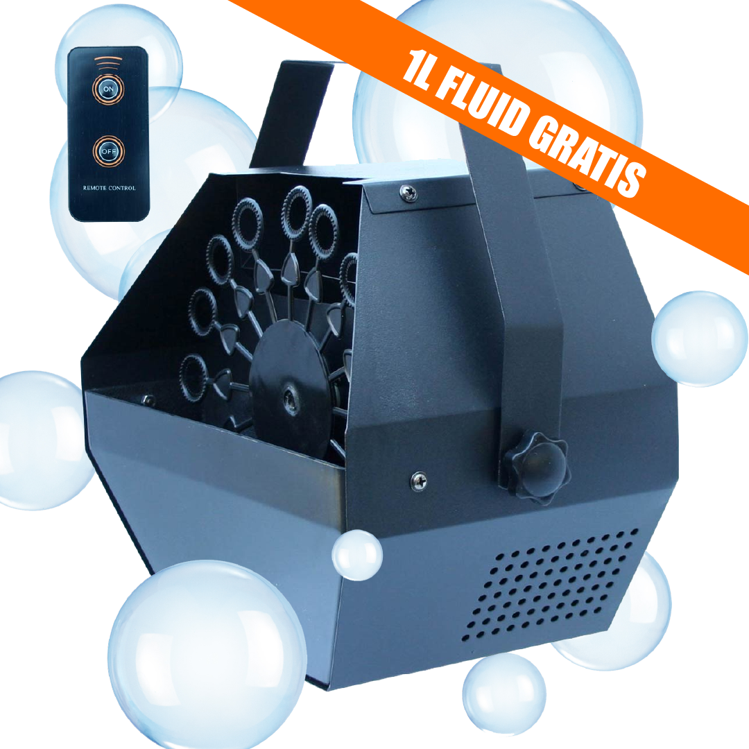 EL160661 E-Lektron B500-R Seifenblasenmaschine mit Fernbedienung