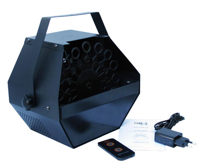 EL189066 E-Lektron B500-R Seifenblasenmaschine mit Fernbedienung inkl. 5L Fluid