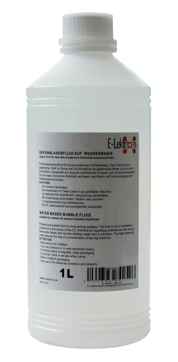 EL189069 E-Lektron B100 Seifenblasenmaschine USB inkl. 1L Fluid