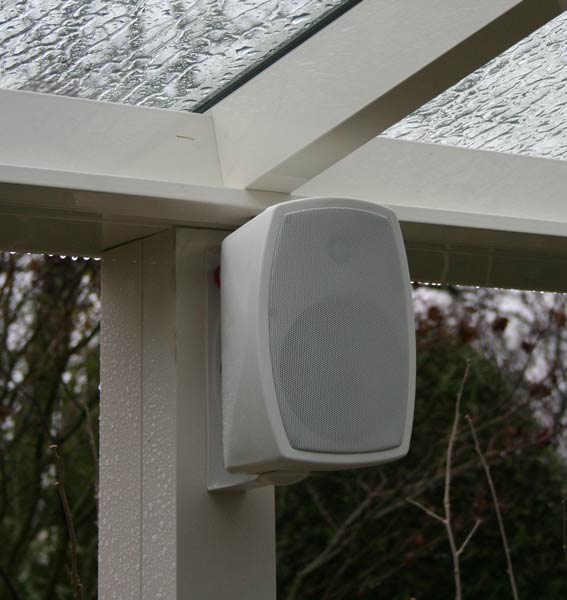 EL100187 E-Lektron EWL5P-W Wand-Lautsprecher Satz 5" Weiß