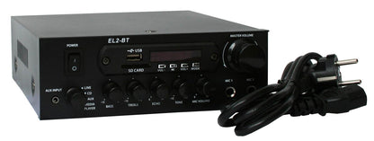 EL103122 E-Lektron EL2-BT stereo HiFi Verstärker Class-D