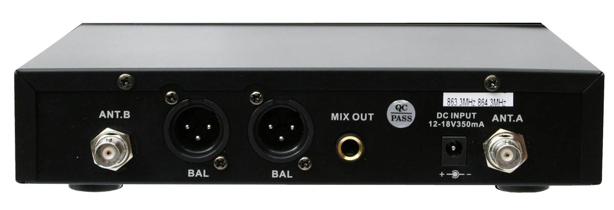 EL173784 E-Lektron IU-2082HM UHF Funkmikrofon System 1xHand/1xHeadset