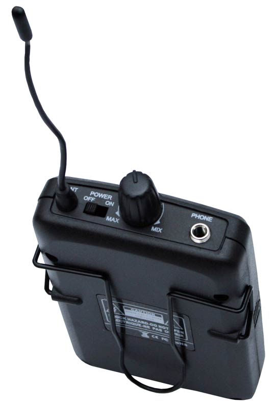 EL173784 E-Lektron IU-2082HM UHF Funkmikrofon System 1xHand/1xHeadset