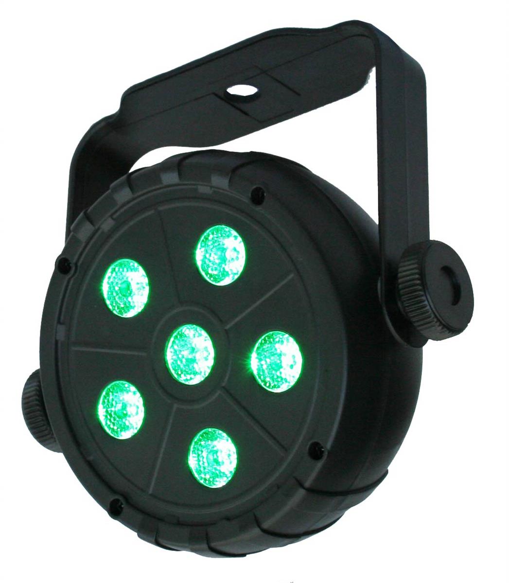 EL453525 E-Lektron PAR-6.3 mini RGB LED Strahler Lichteffekt Satz 4 Stück