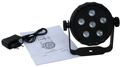 EL453525 E-Lektron PAR-6.3 mini RGB LED Strahler Lichteffekt Satz 4 Stück