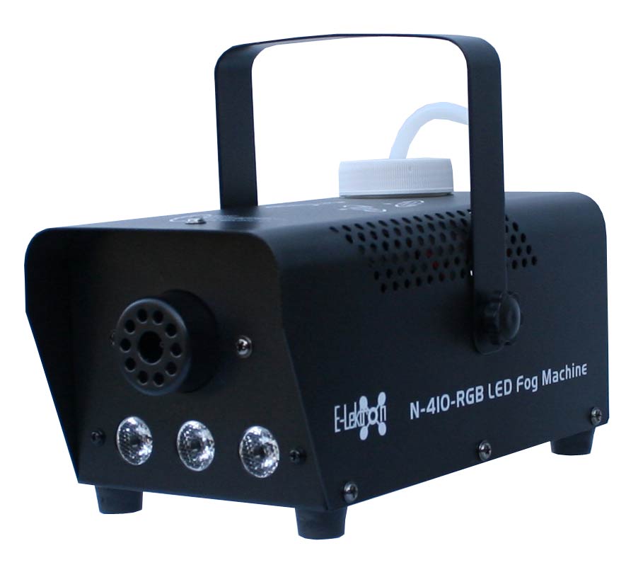 EL189039 E-Lektron N-410-RGB Nebelmaschine 400W inkl. 5L Nebelfluid