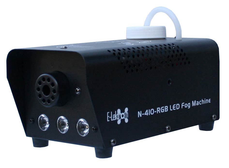 EL189039 E-Lektron N-410-RGB Nebelmaschine 400W inkl. 5L Nebelfluid
