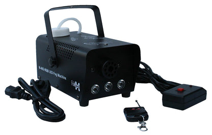 EL189039 E-Lektron N-410-RGB Nebelmaschine 400W inkl. 5L Nebelfluid