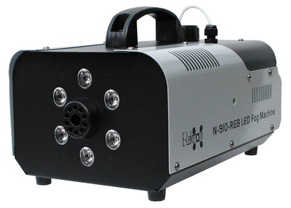 EL189045 E-Lektron N-910-RGB Nebelmaschine 900W inkl. 5L Nebelfluid
