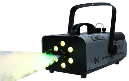 EL189045 E-Lektron N-910-RGB Nebelmaschine 900W inkl. 5L Nebelfluid