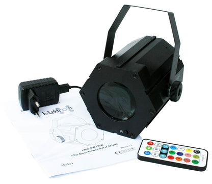 EL453533 E-Lektron LMO-9W USB LED Moonflower Lichteffekt Satz 2 St..