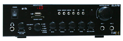 EL103401 E-Lektron EL5-FB HiFi Verstärker inkl. Lautsprecher