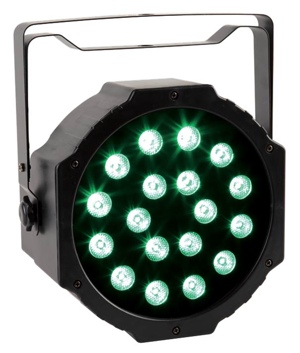 EL453801 E-Lektron PAR-18 RGB-LED Scheinwerfer DMX Strahler Satz 2 Stück