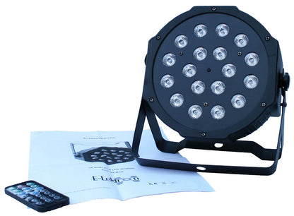 EL453801 E-Lektron PAR-18 RGB-LED Scheinwerfer DMX Strahler Satz 2 Stück