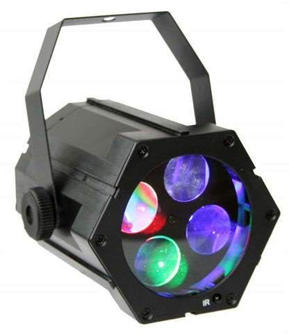 EL453545 E-Lektron Gobo-9W USB RGBW LED Party Gobo Projektor Satz 2 Stück