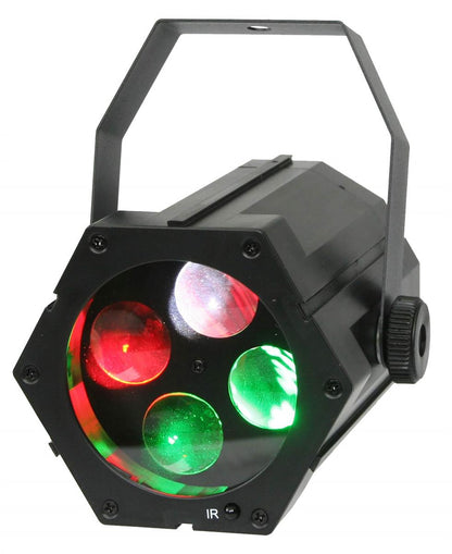 EL453545 E-Lektron Gobo-9W USB RGBW LED Party Gobo Projektor Satz 2 Stück