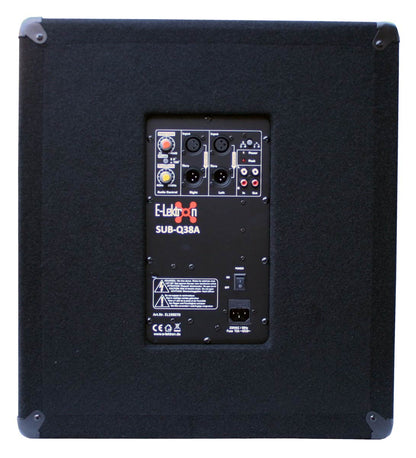 EL299070 E-Lektron SUB-Q38A Aktiv PA Subwoofer Paar