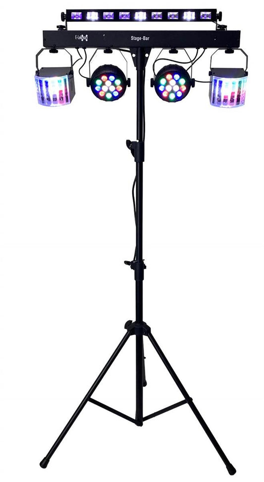 EL153548 E-Lektron Stage-Bar DMX 5x LED Lichteffekt inkl. Stativ
