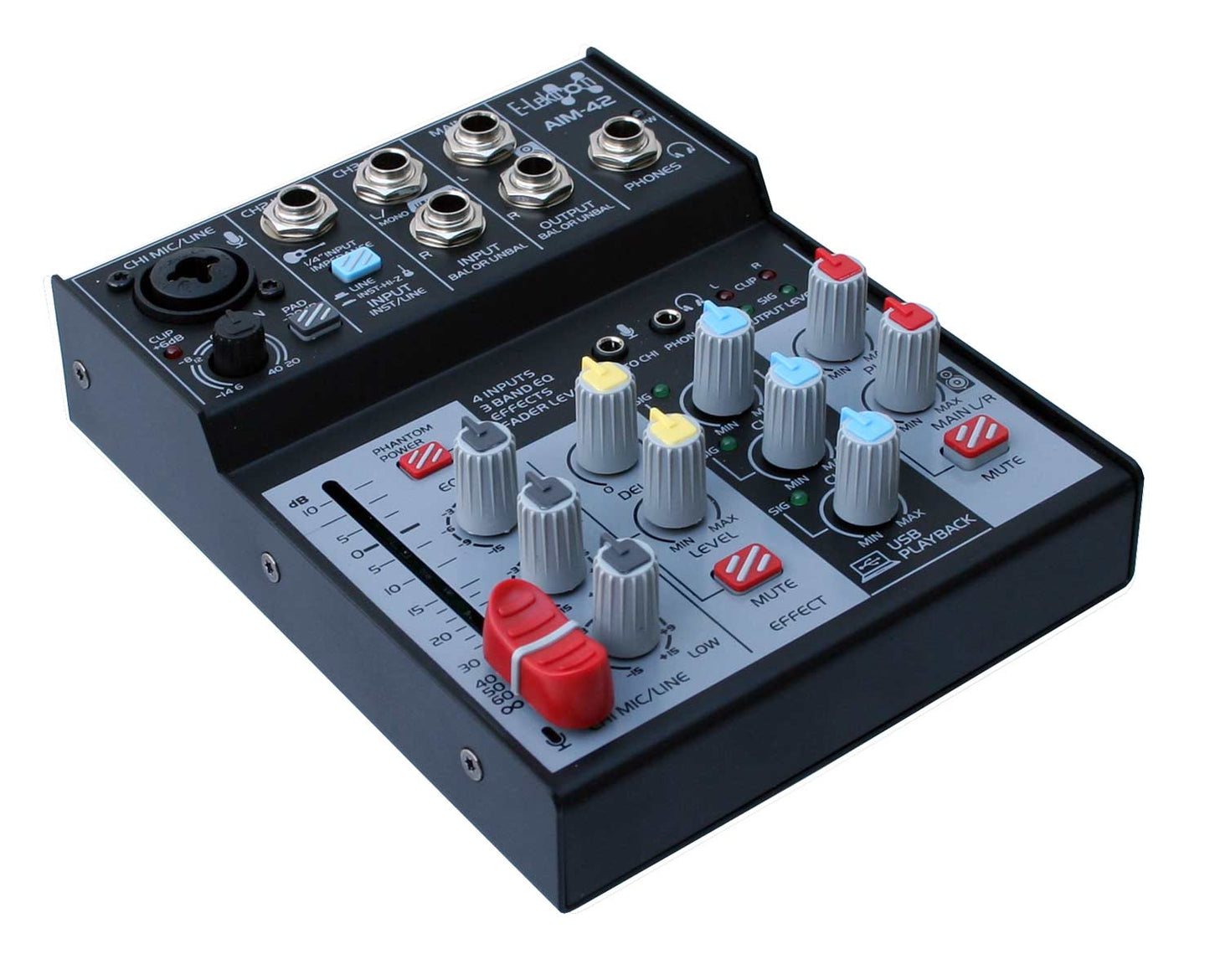 EL172610 E-Lektron AIM-42S Audio USB-Interface Streaming-Koffer