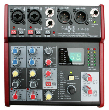 EL172621 E-Lektron AIM-66 Audio Mixer USB-Interface