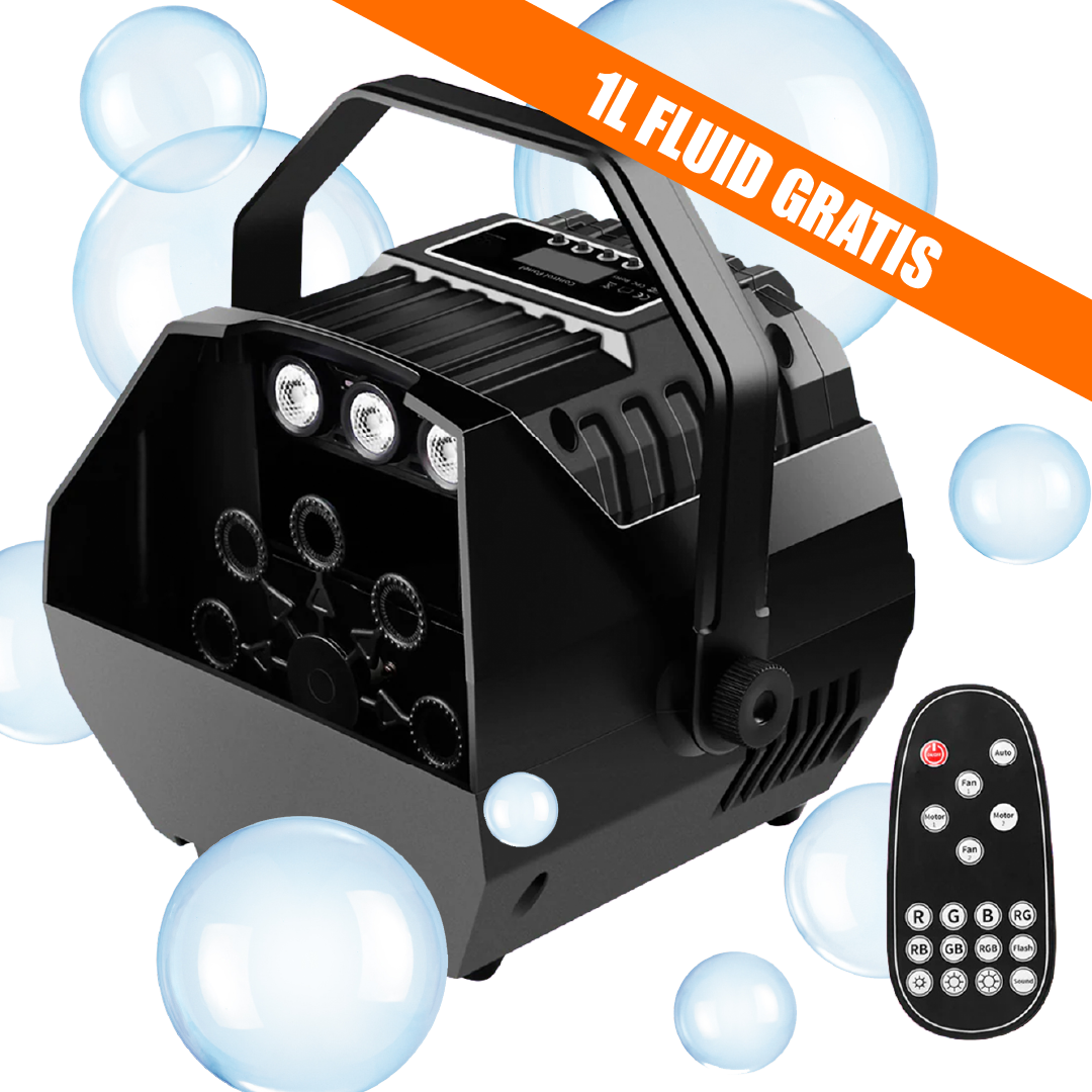 EL160558 E-Lektron B102 Seifenblasenmaschine RGB LED und FB