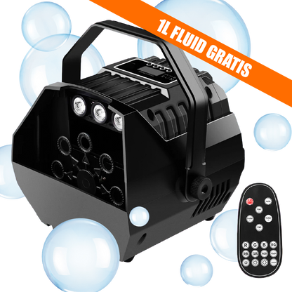 EL160558 E-Lektron B102 Seifenblasenmaschine RGB LED und FB